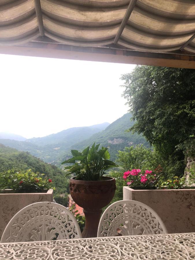 Willa La Casa Sulla Collina Del Castello Breno Zewnętrze zdjęcie
